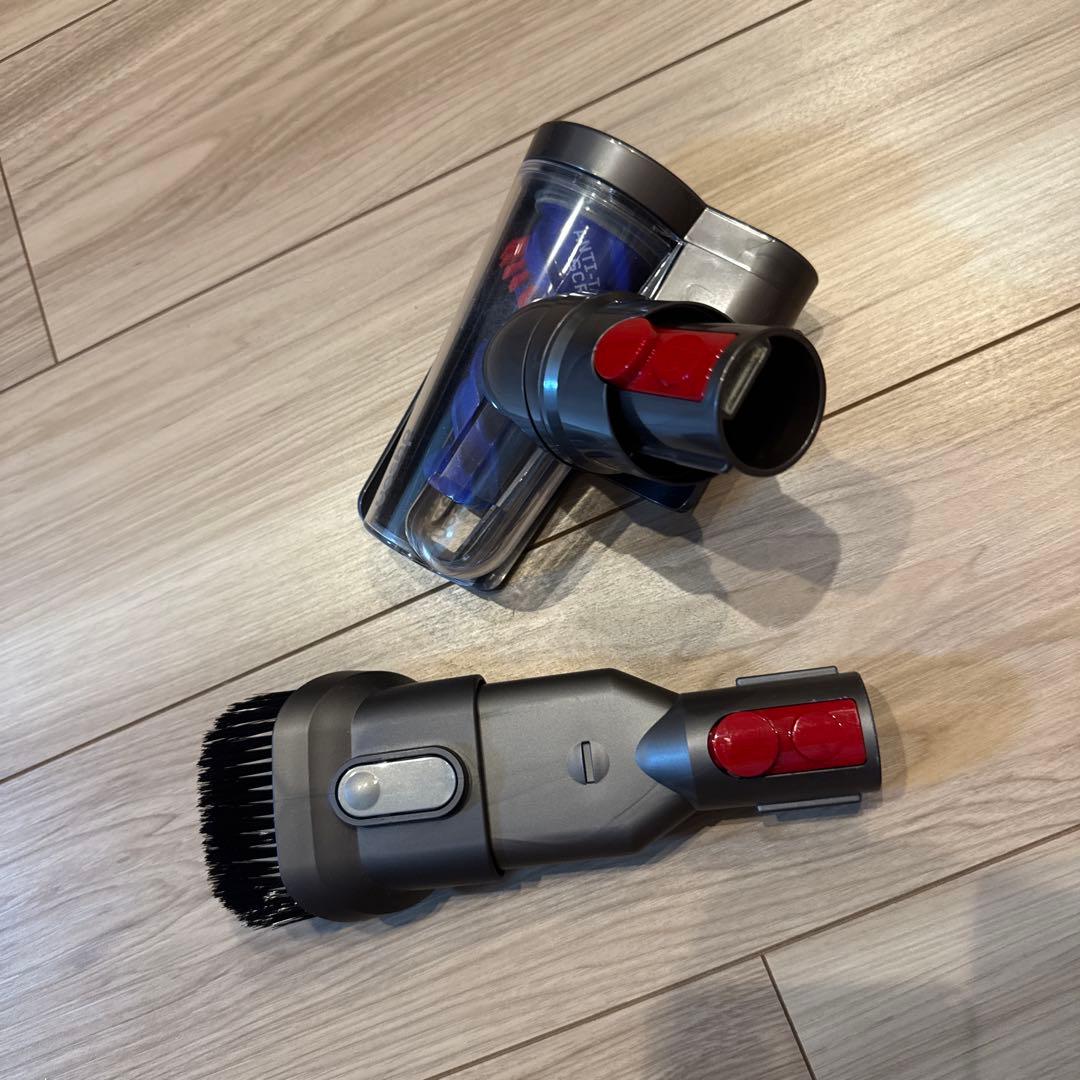 Dyson Vシリーズ 掃除機 紫・金 充電スタンド付き