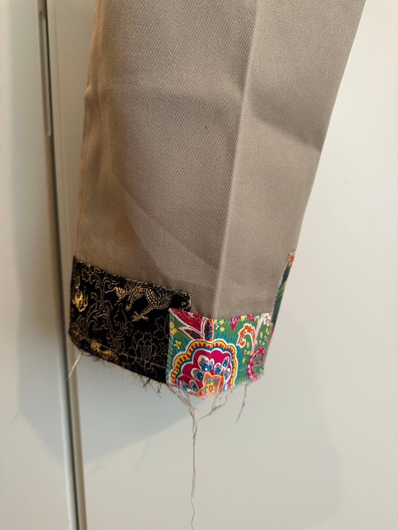 アイジュンヤワタナベコムデギャルソンマン22SS ×Dickies ワークパンツ