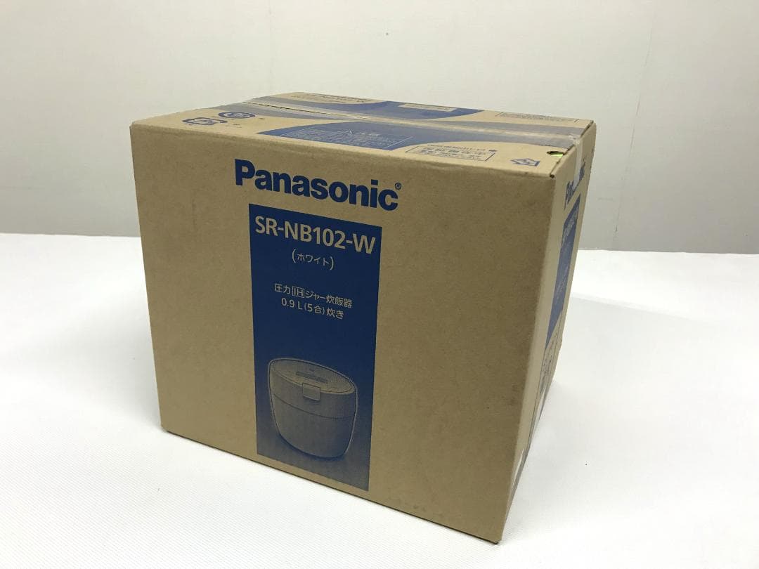 未開封　パナソニック　圧力IHジャー炊飯器 5合 ホワイト SR-NB102