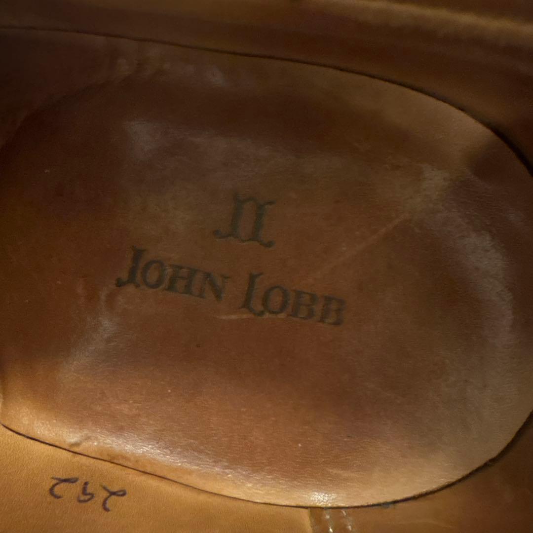 JOHN LOBB BARROS ブラック革シューズ 6 EE
