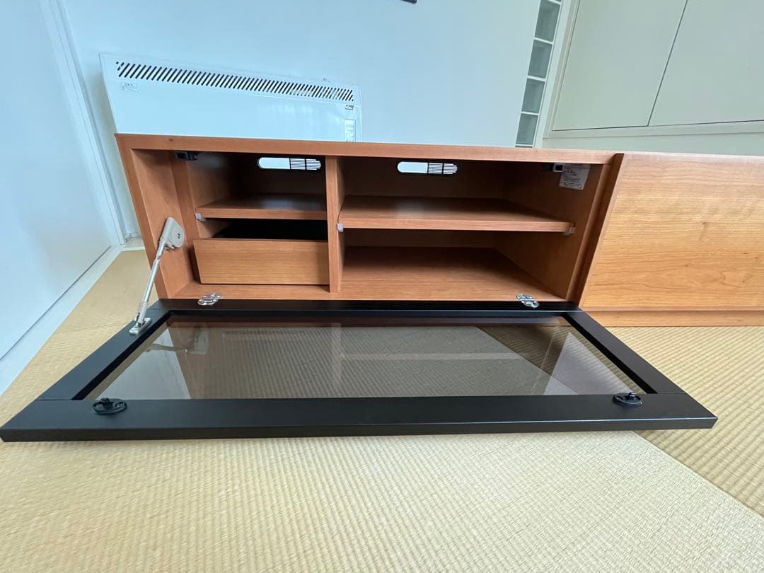 【定価13.4万】ACTUS SHINE TVボードウォールナット／送料設置込