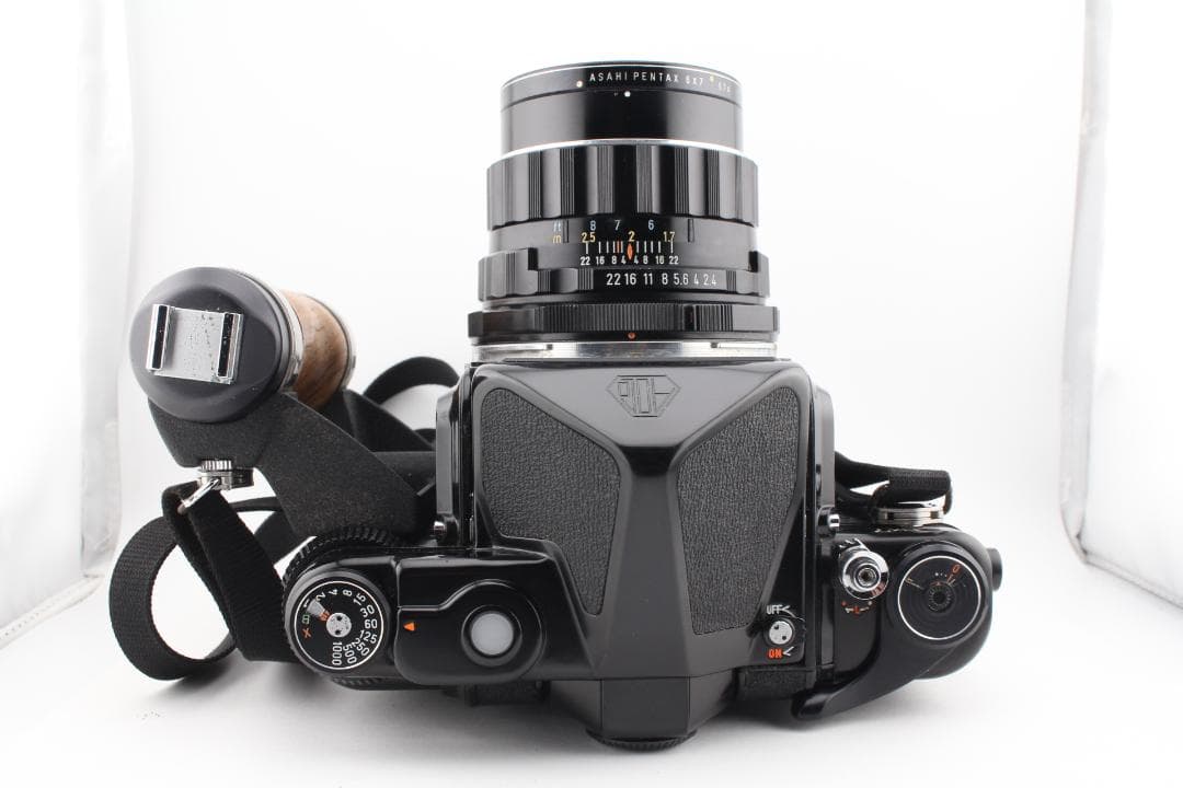 PENTAX 6x7 smc TAKUMAR 105mm F2.4 グリップ付き