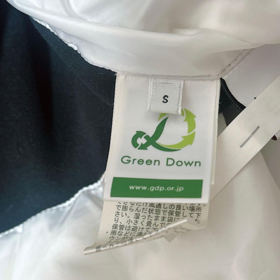 JUN & ROPE’ ダウンベストワンピース　ホワイト/ネイビー