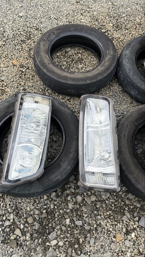 三菱ふそうファイターヘッドライト左右セット