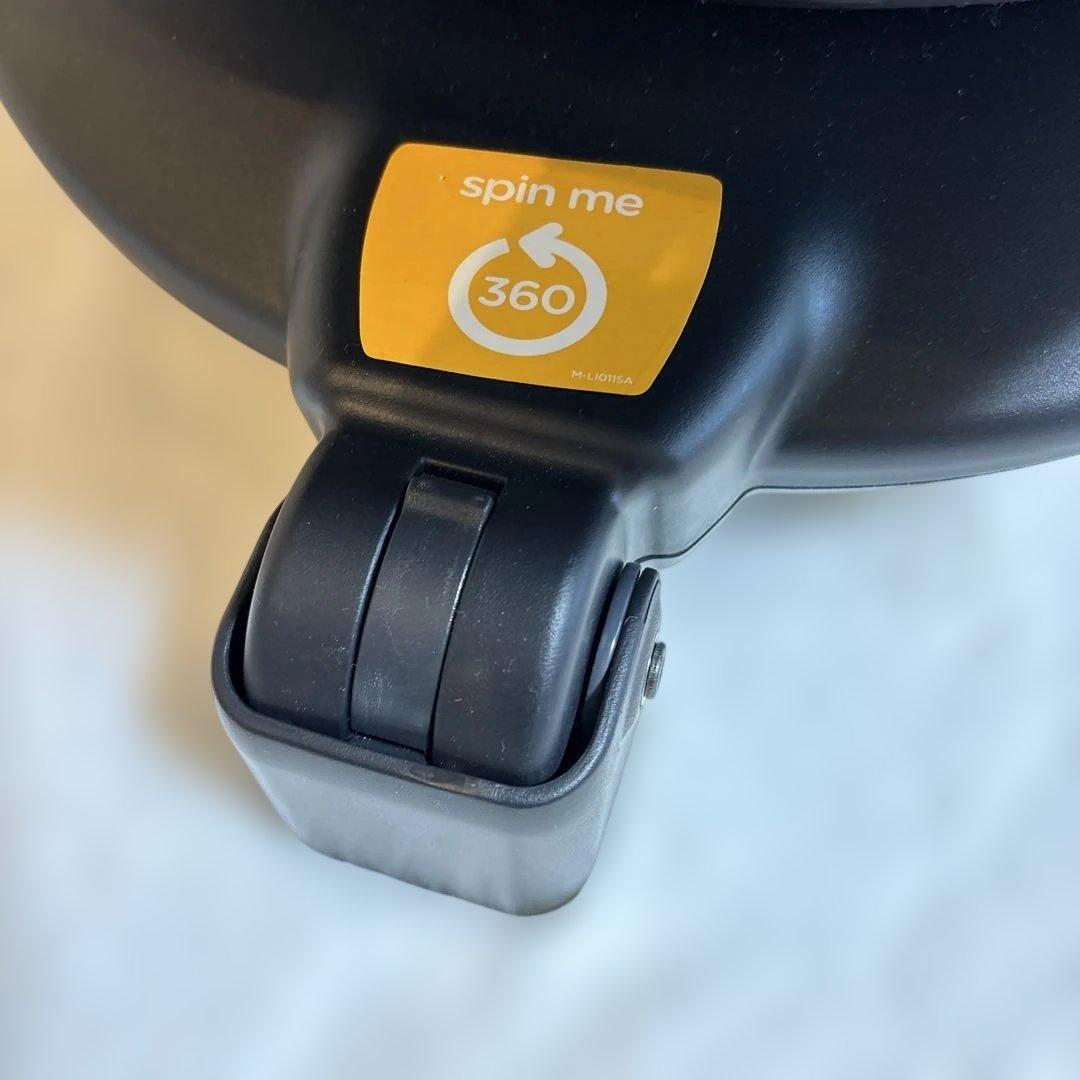 【極美品】Joie回転式 isofixチャイルドシート グレーxネイビー 送料込