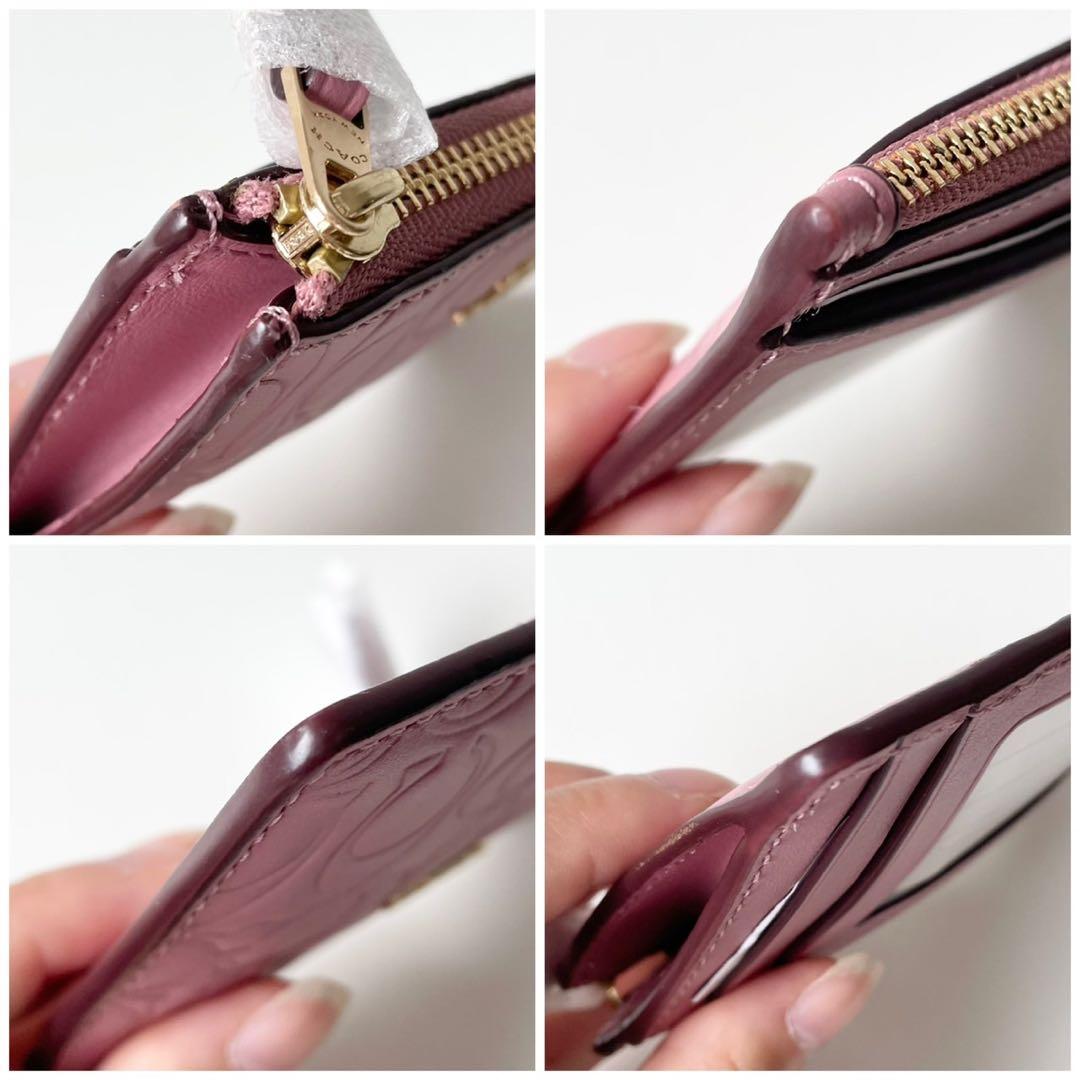 【新品】COACH がさばる財布を持ち歩きたくない時に❤︎ ケース