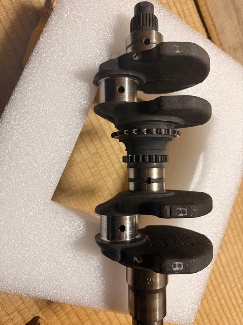 CB400Nクランクシャフト CB400Tジャンク