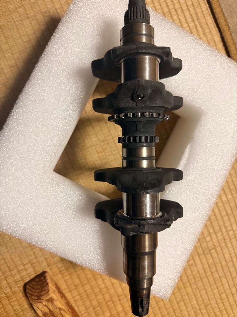 CB400Nクランクシャフト CB400Tジャンク