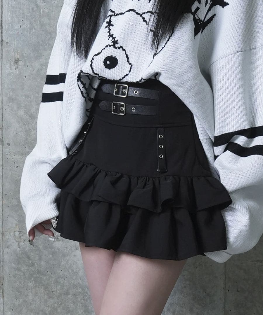 Amiligeのコセット風フリルスカート