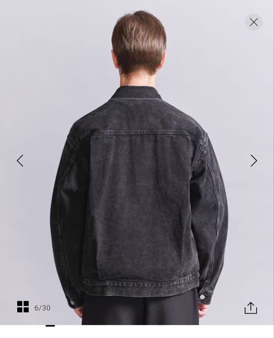 ビューティー&ユース BEAUTY&YOUTH デニムジャケット ブルゾン