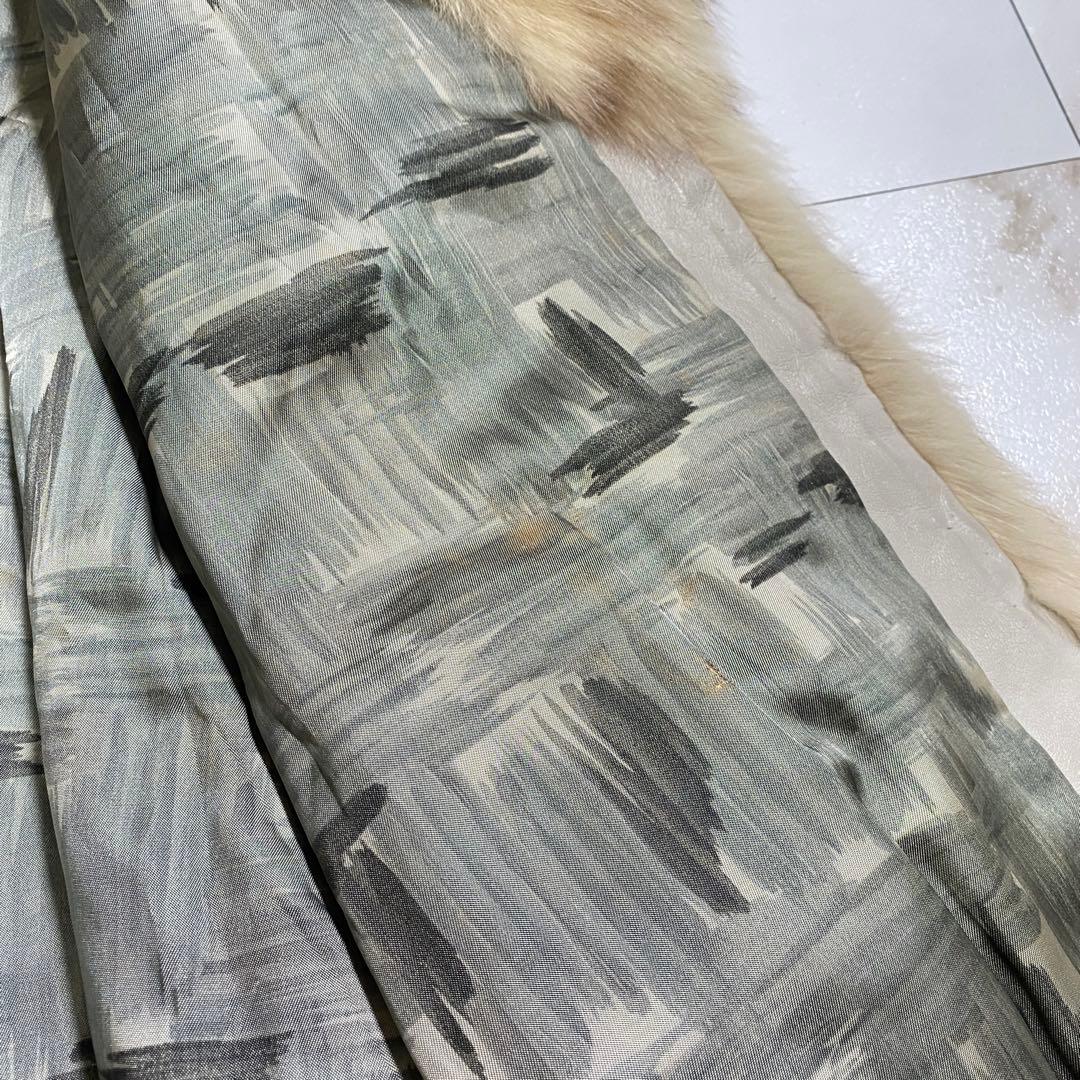 希少♡ヴィンテージ 高級毛皮 ゴールデンフォックスファーコート ショールカラー