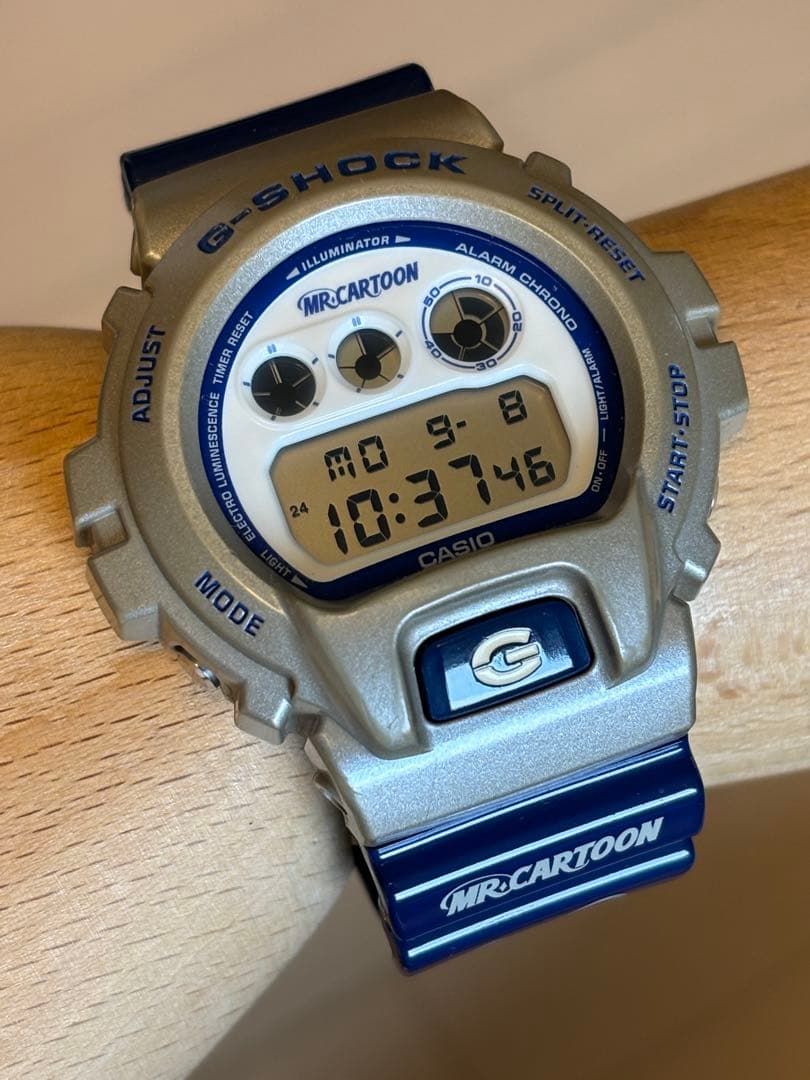 G-SHOCK/コラボ/ミスターカートゥーン/限定/DW-6900/箱付/三つ目