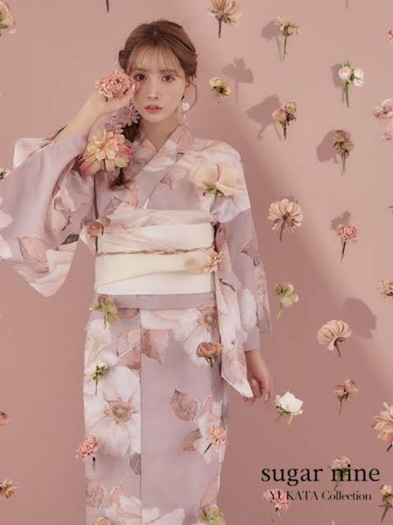 Sugar 大人スウィートフラワー浴衣 三上悠亜着用 【完売品】