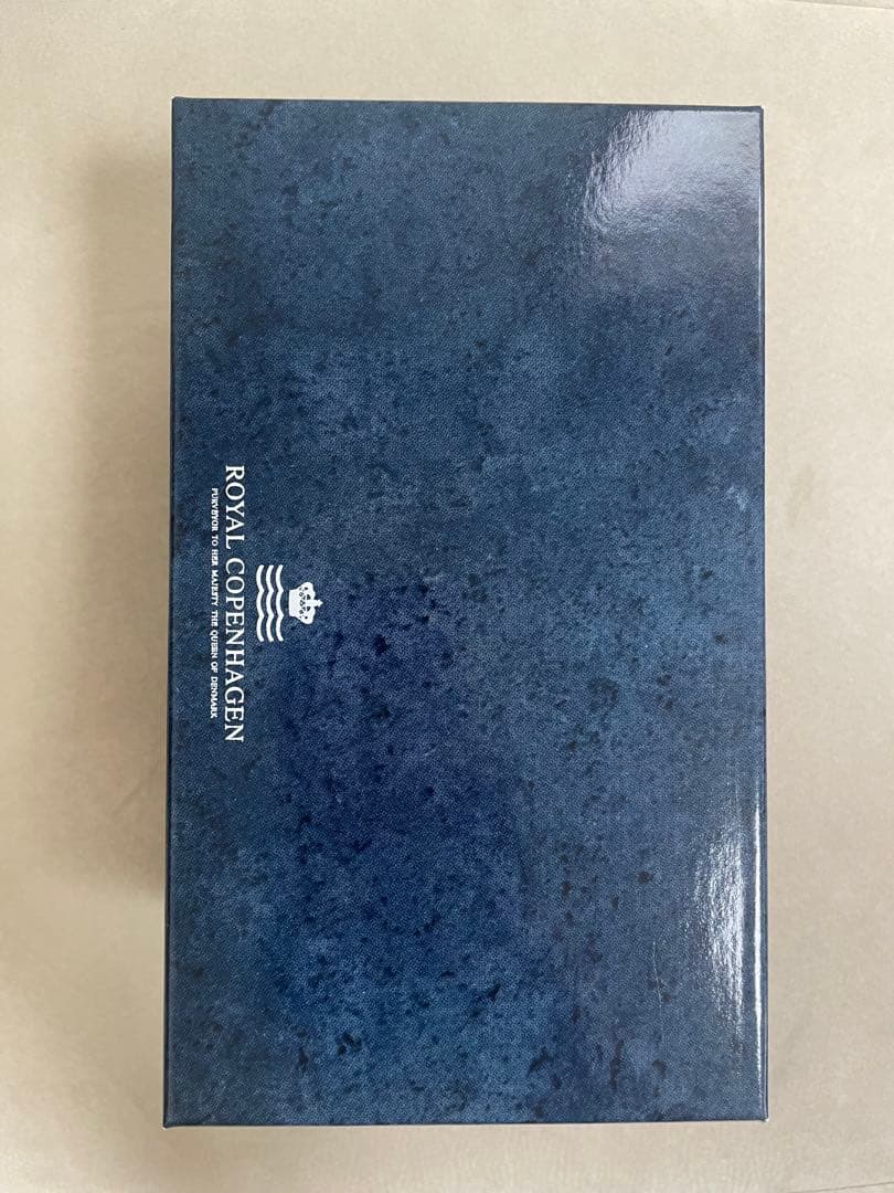 送料込希少　ロイヤルコペンハーゲン　ブルーフルーテッド美品ペン立て　花瓶小物入れ