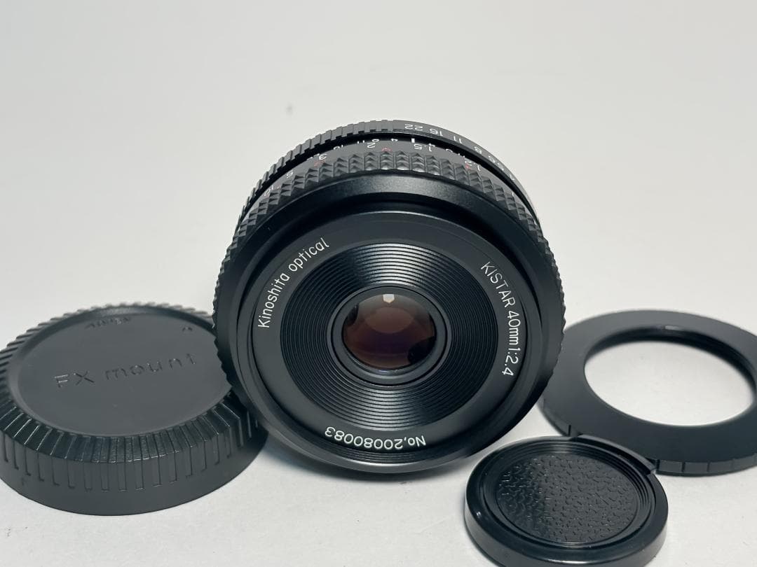 極上品 木下工学研究所 KISTAR 40mm F2.4 フジX