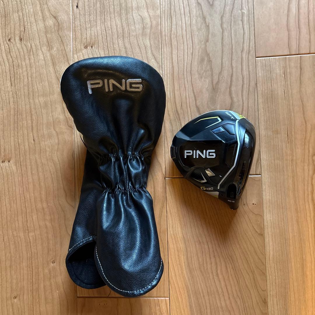 PING G430 10.5度ドライバー ヘッド単体カバー付き