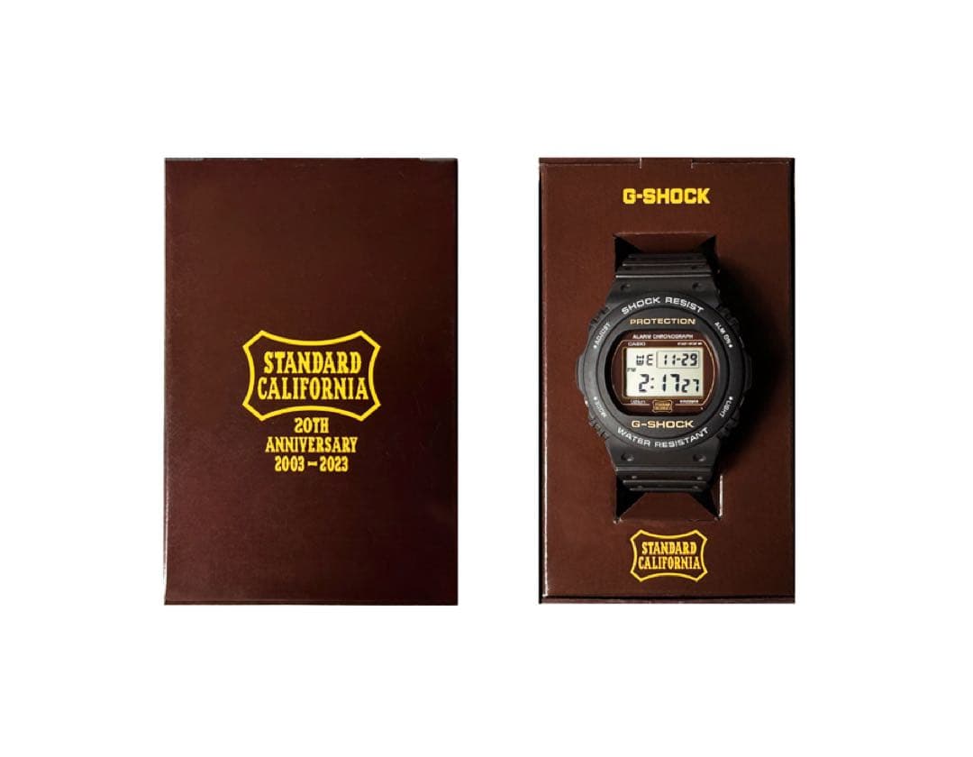 スタンダードカリフォルニア×G-SHOCK 20周年モデル