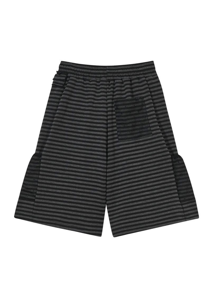 パンツ TYPESERVICE Mixed Pattern Ruffled Pants