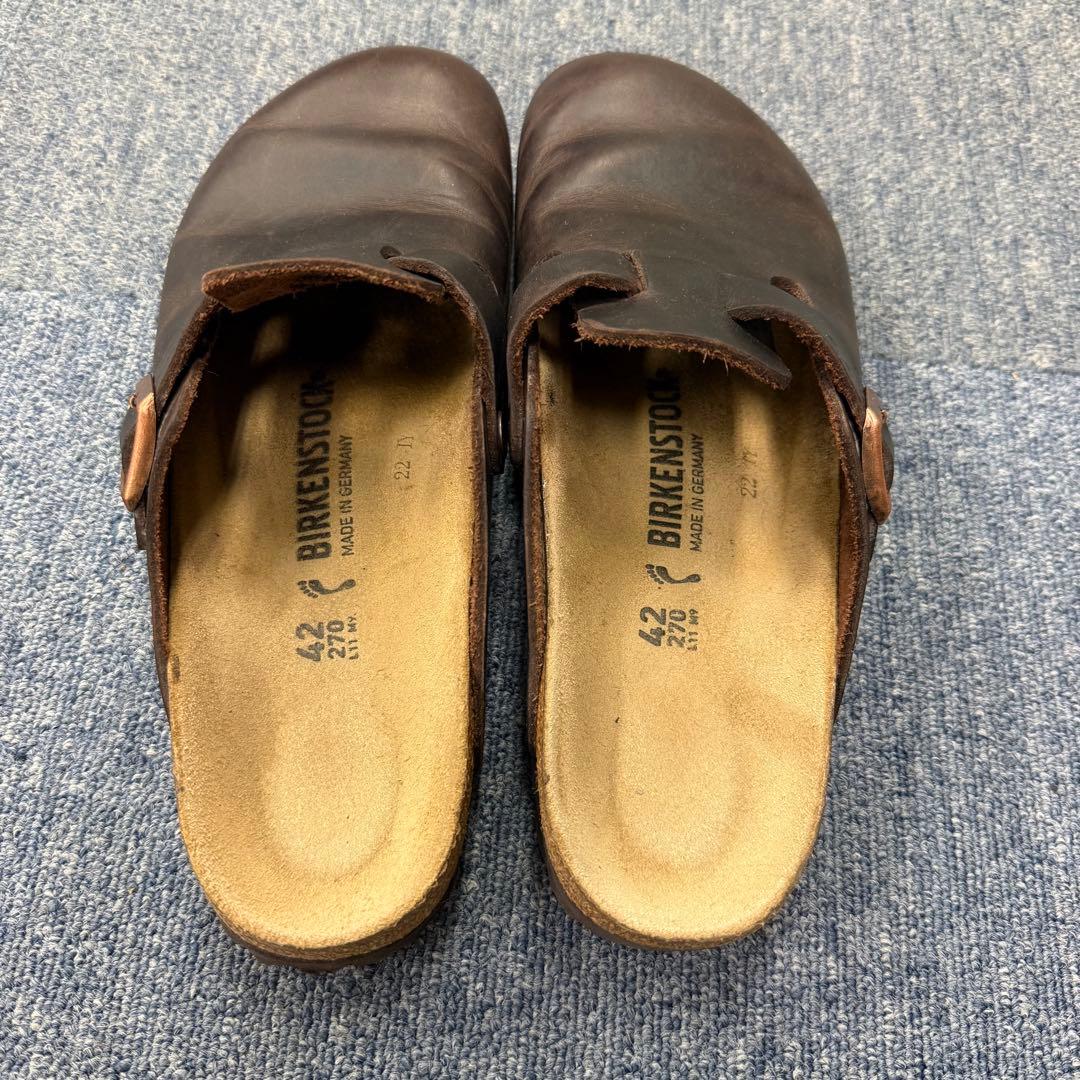 ビルケンシュトック　ボストン　Birkenstock オイルドレザー バハナ