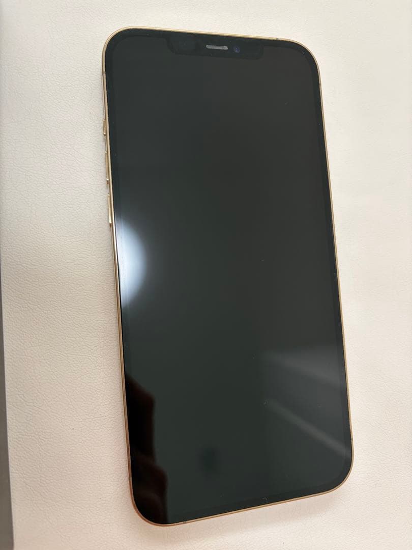 iPhone12ProMax 128GBゴールドSIMフリー美品 箱付き