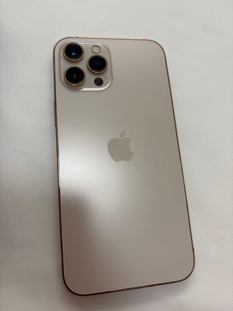 iPhone12ProMax 128GBゴールドSIMフリー美品 箱付き