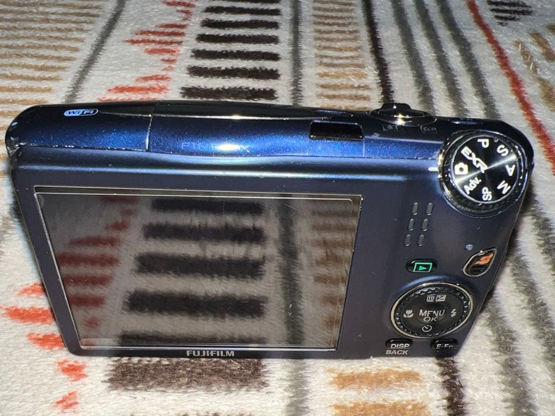 FUJIFILM デジタルカメラ F900EXR ネイビー