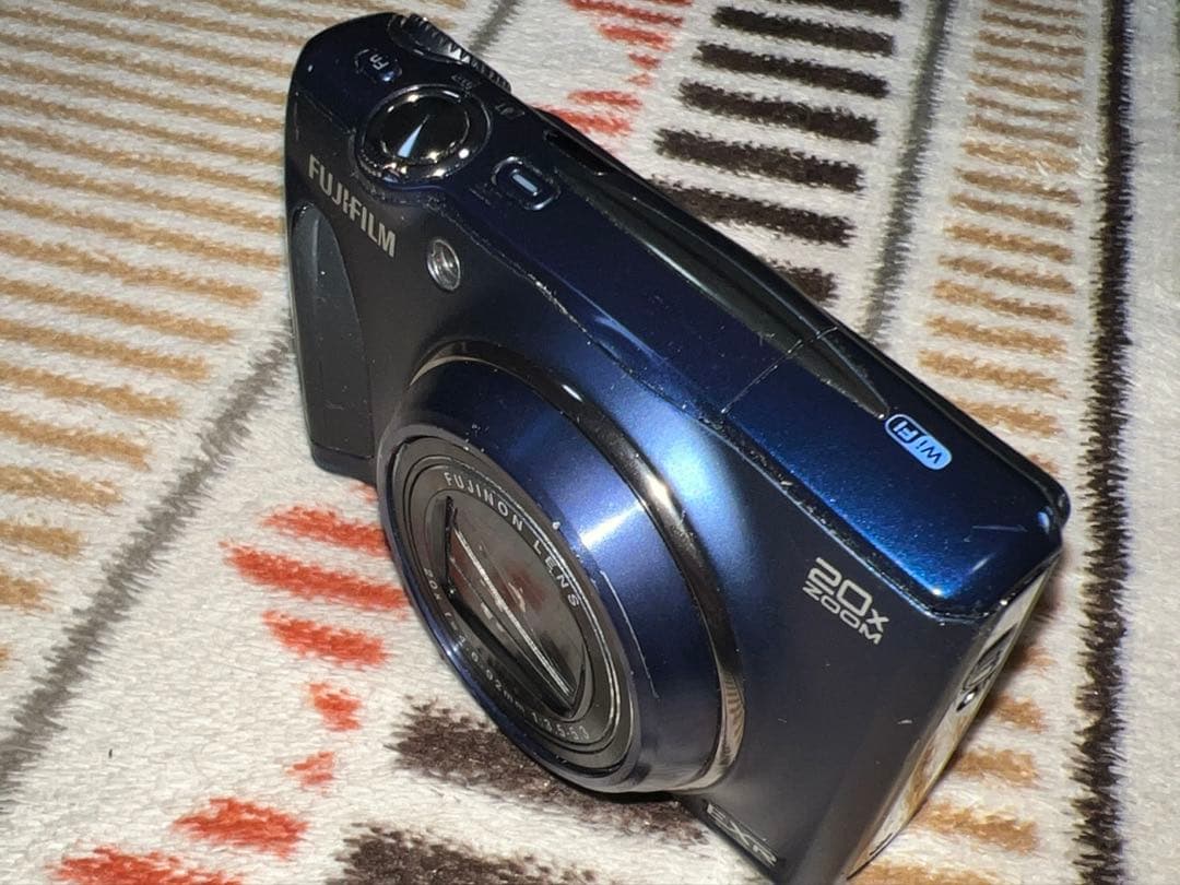 FUJIFILM デジタルカメラ F900EXR ネイビー