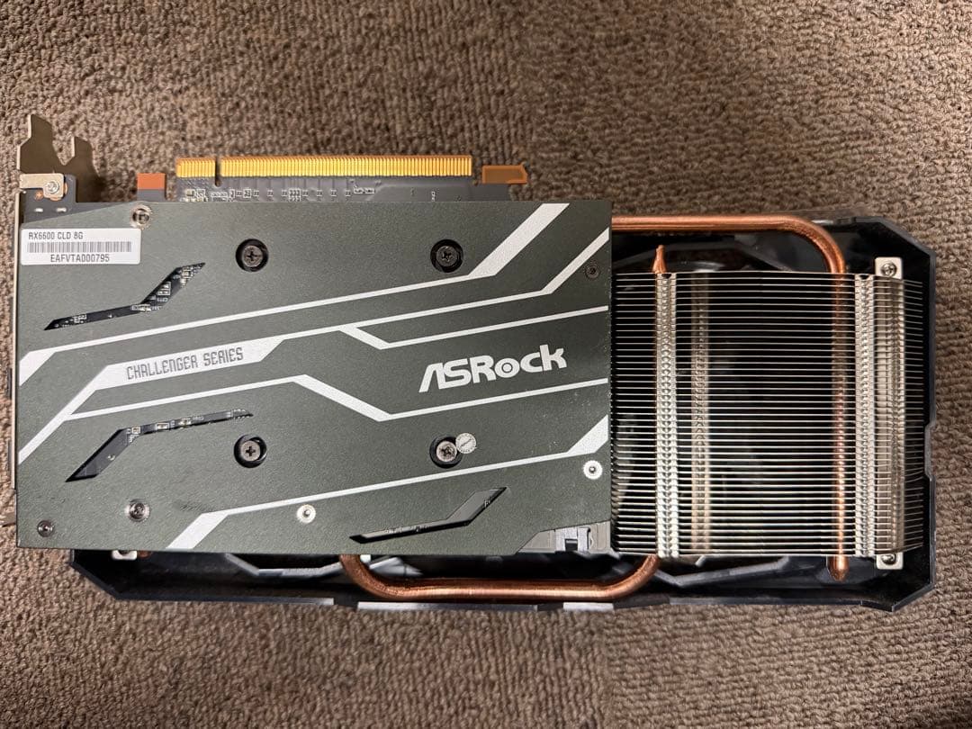 グラフィックボード・グラボ・ビデオカード ASRock Challenger DSm 8GB RX6600