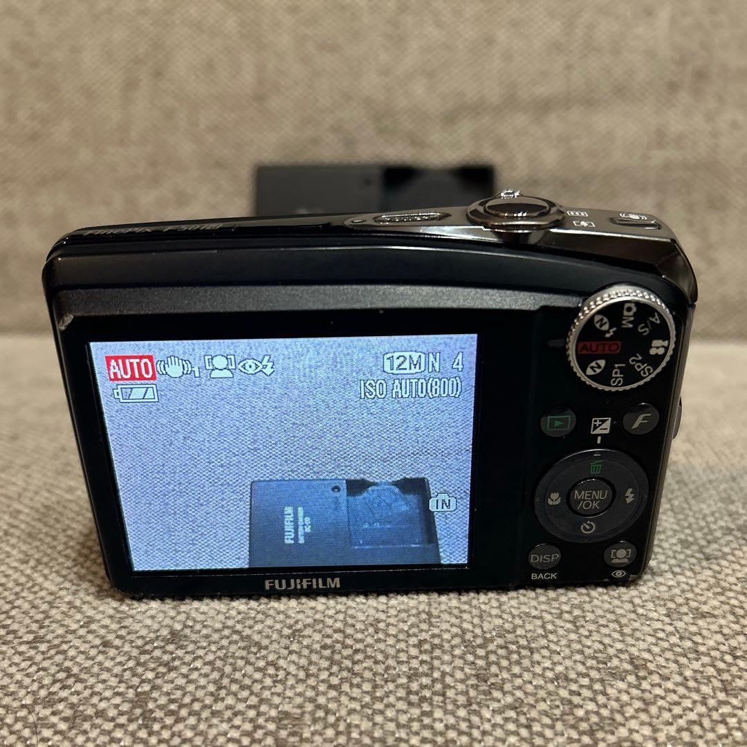 【美品】FUJIFILM デジタルカメラ FinePix F50fd ブラック