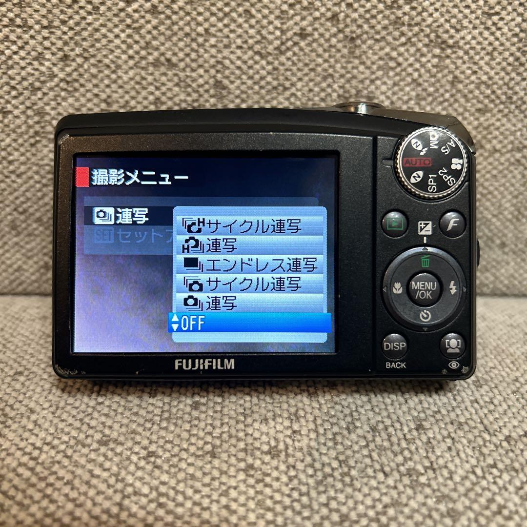 【美品】FUJIFILM デジタルカメラ FinePix F50fd ブラック