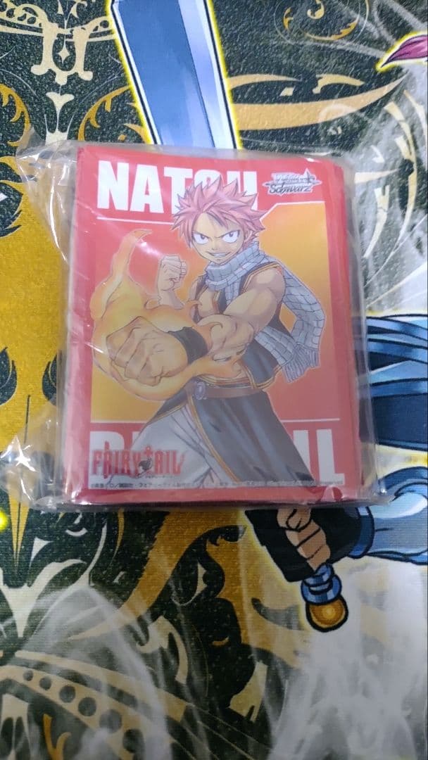 ヴァイスシュヴァルツ　FAIRYTAIL　ナツ・ドラグニル　スリーブ　未開封