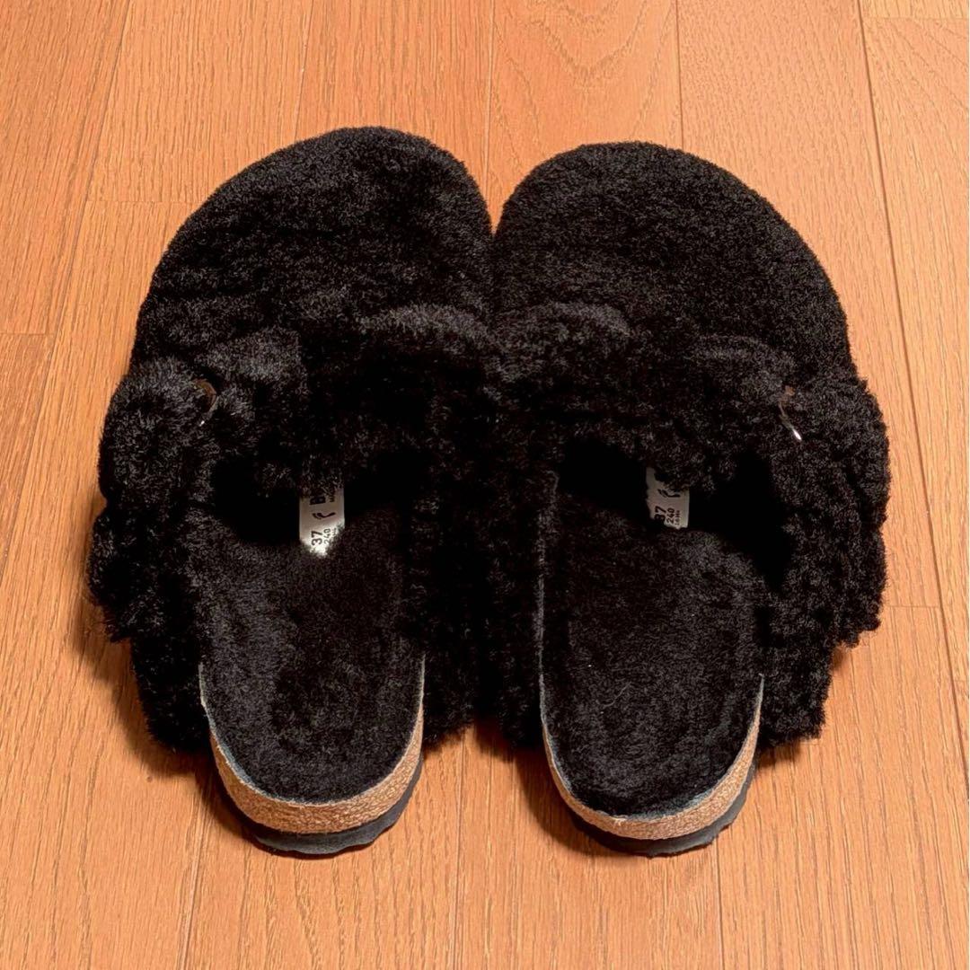 未使用品　定価31,900円 ボストン ビッグバックル テディー 黒 37