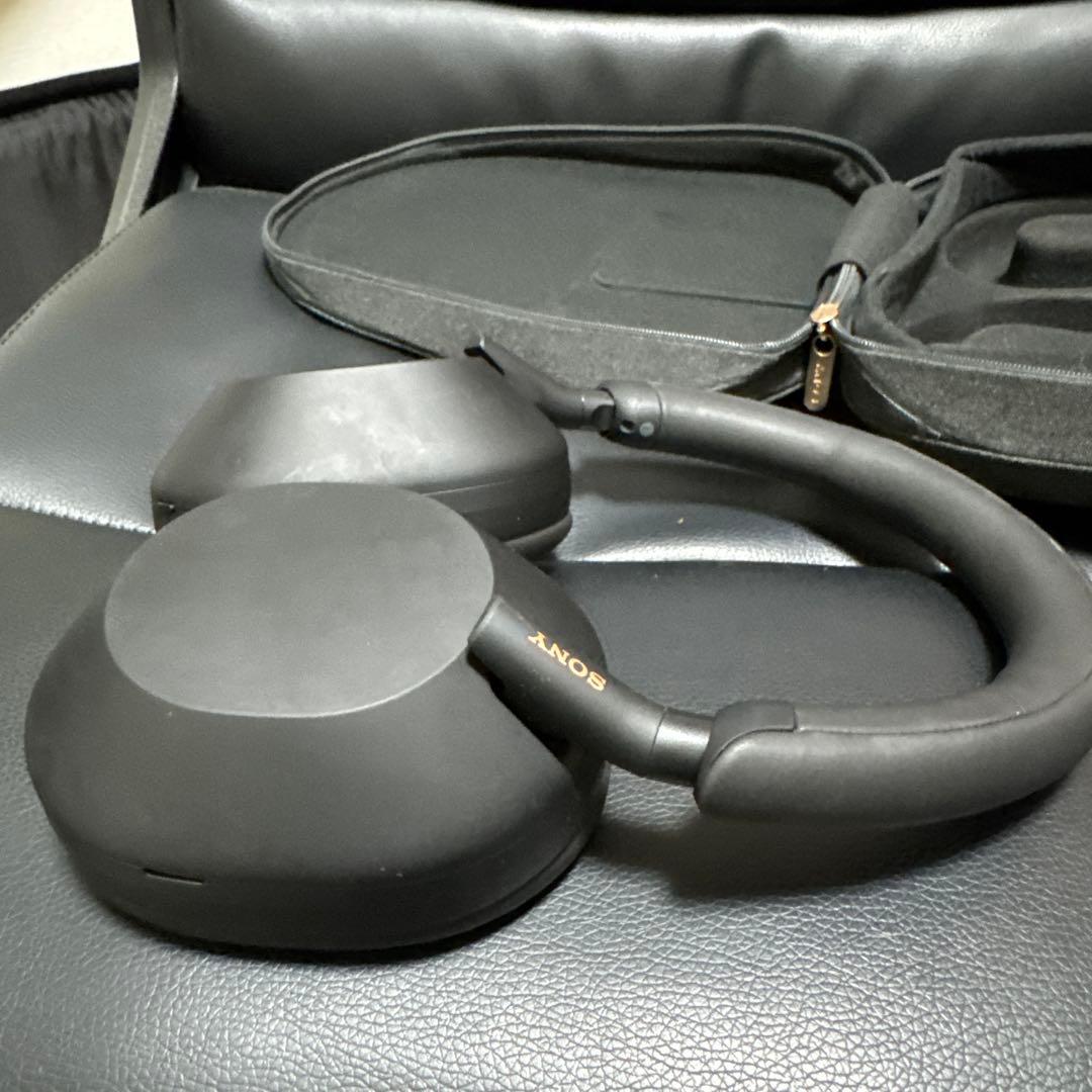 Sony WH-1000XM5 ワイヤレスヘッドホン 専用ケース付き