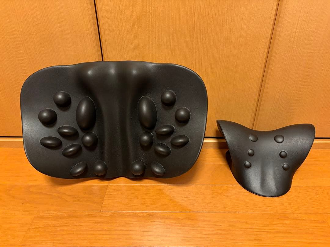 マッサージ用具 2点セット 黒