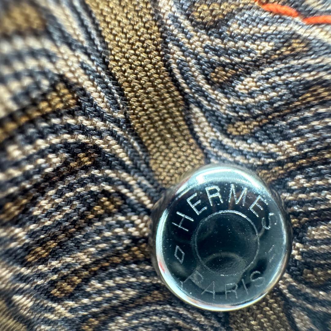 【美品】　エルメス　フールビ　ポーチ　オレンジ