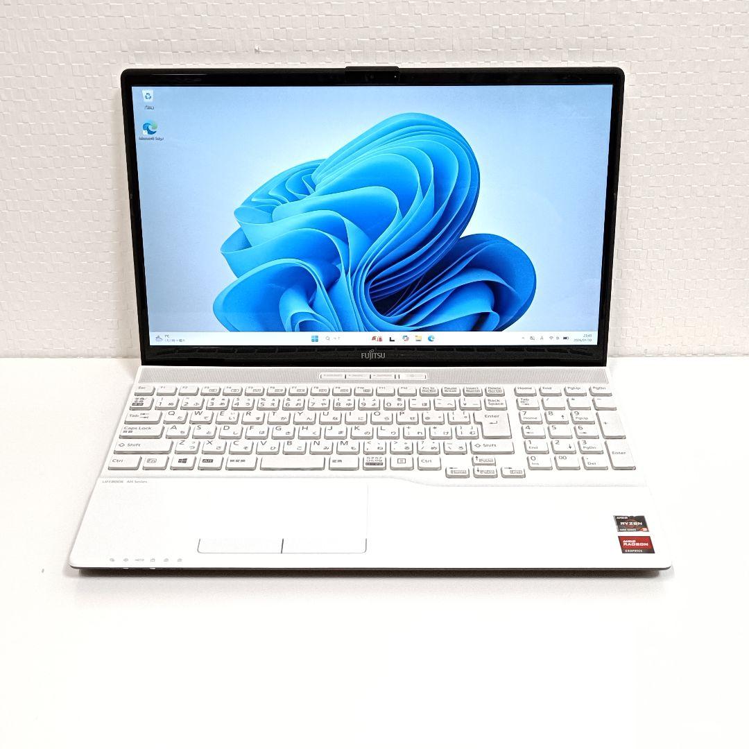 2021年12月製 Windows11 富士通 Ryzen3 5300U SSD