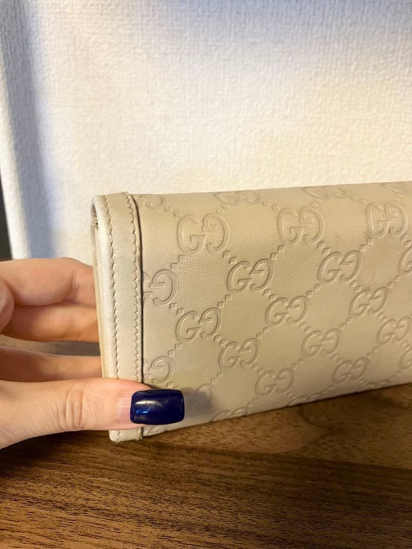 美品！GUCCI グッチ　GGマーモント　長財布