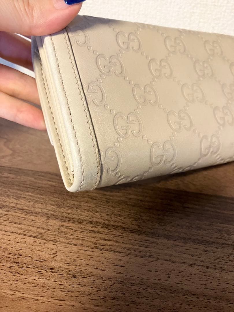 美品！GUCCI グッチ　GGマーモント　長財布