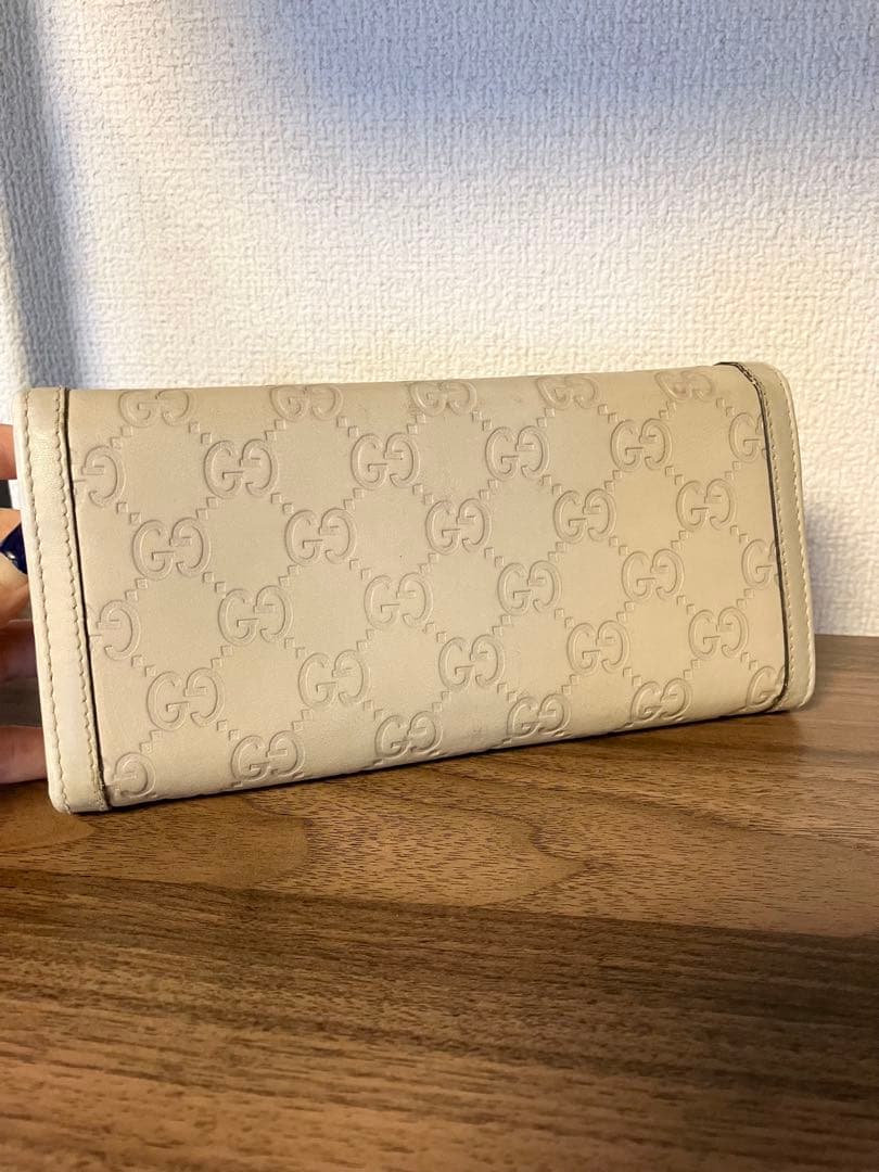 美品！GUCCI グッチ　GGマーモント　長財布