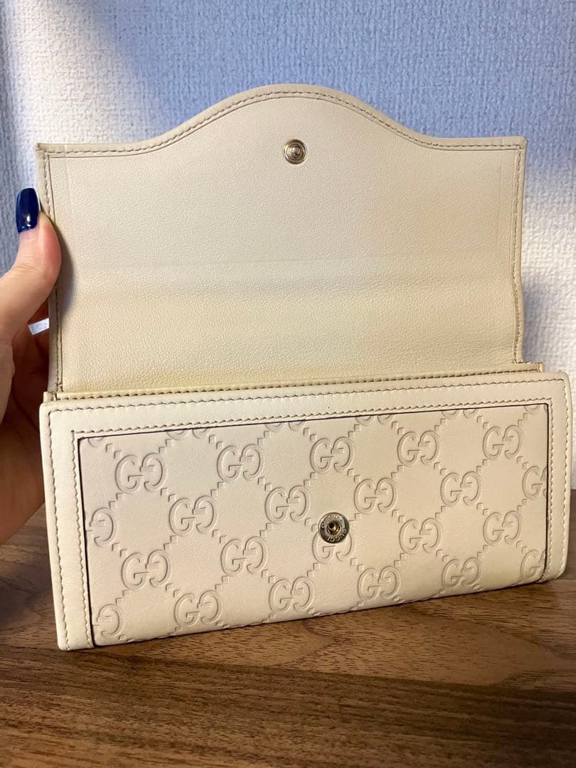 美品！GUCCI グッチ　GGマーモント　長財布