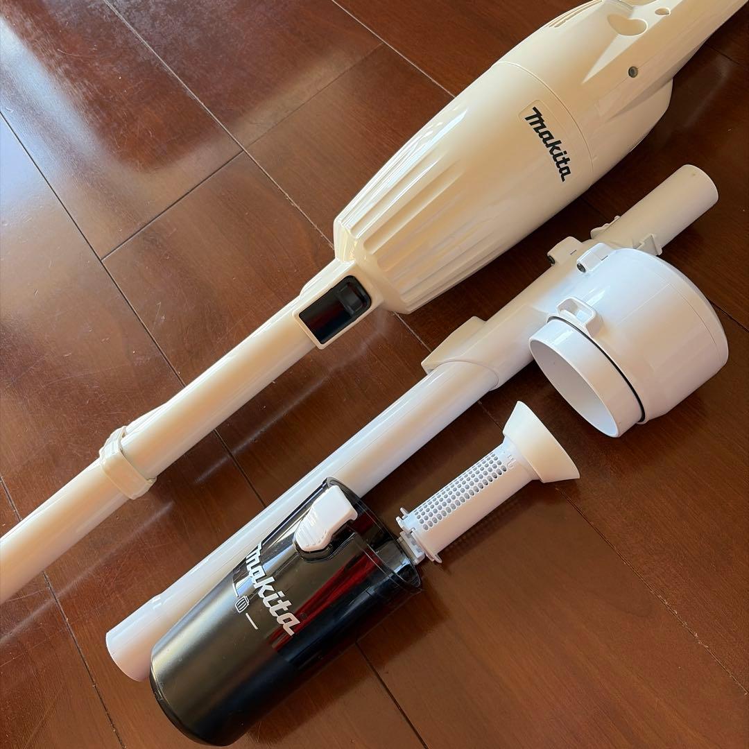 マキタ充電式クリーナバッテリ内蔵式サイクロンセット