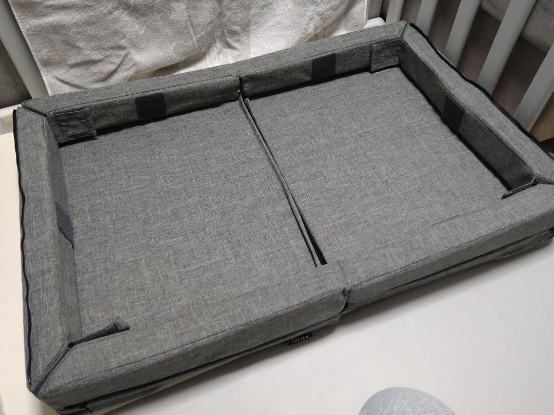 【いぬこ様用、2024/8購入】ファルスカコンパクトベッドフリーメランジブラウン