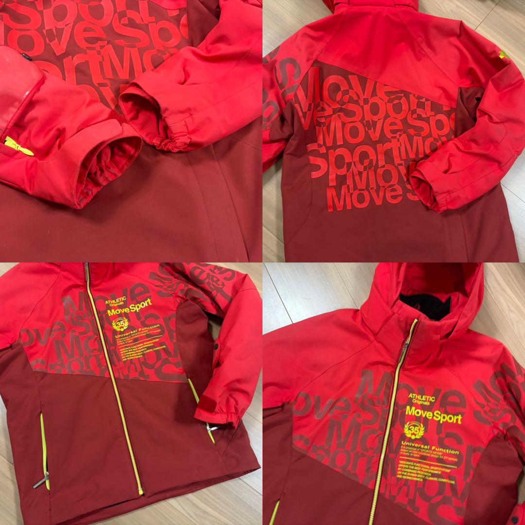 ★お洒落★デサント　ムーブスポーツ　スキーウエア 上下セット　SAJ デモ技術選