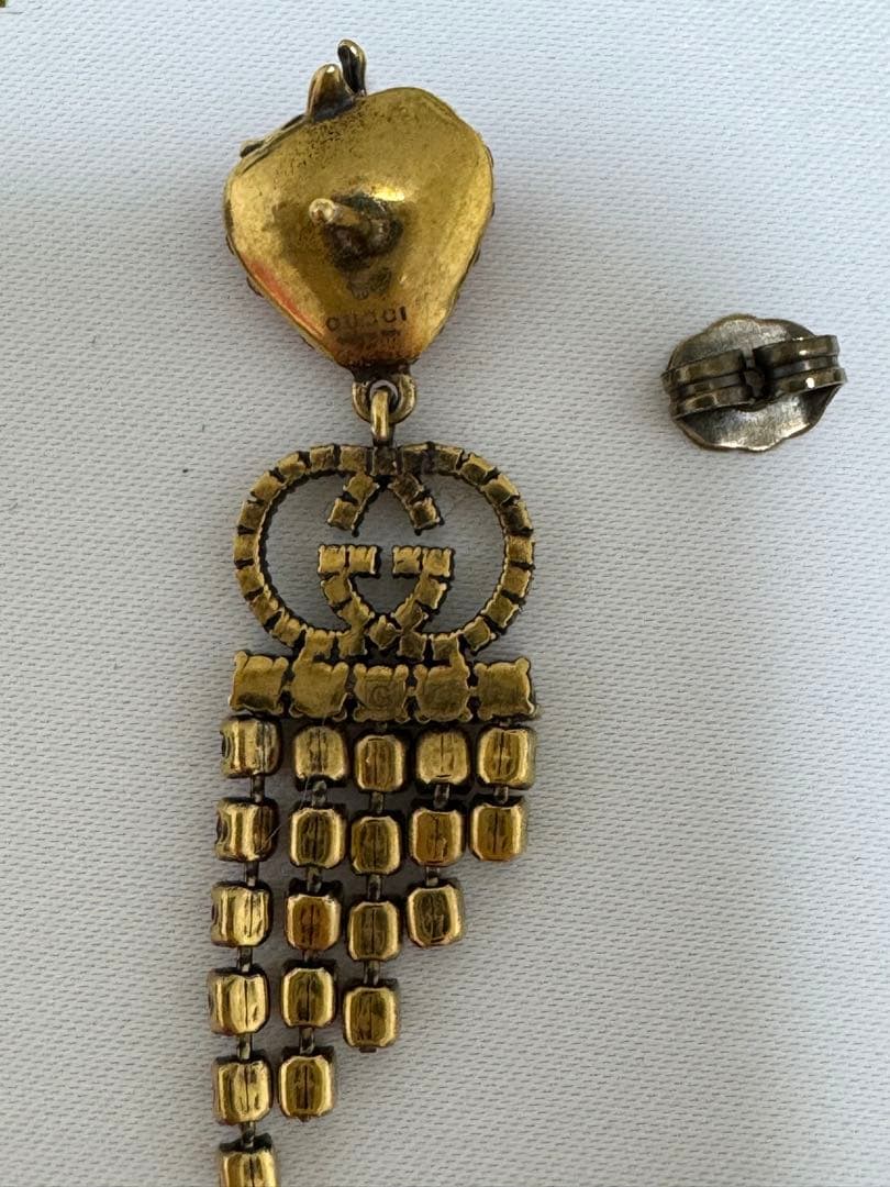 GUCCI ストロベリー いちご 苺 ピアス (片耳)