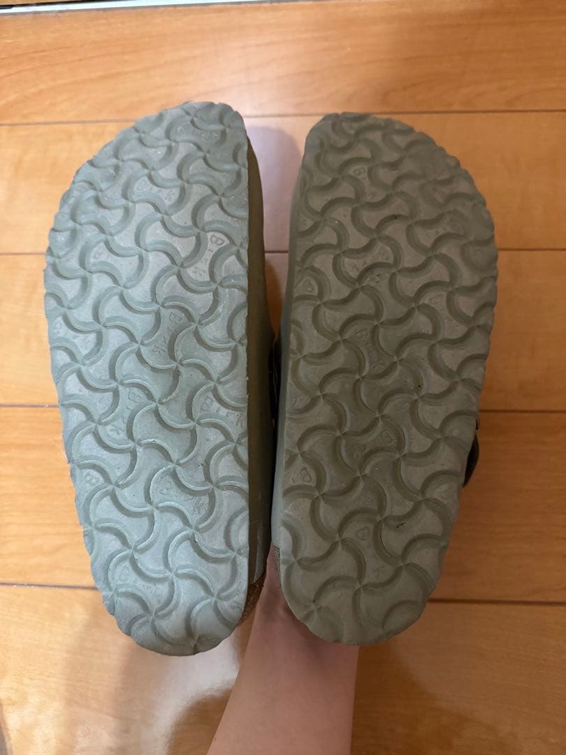 BIRKENSTOCK ビルケンシュトック ボストン ヴィーガンカーキ 37