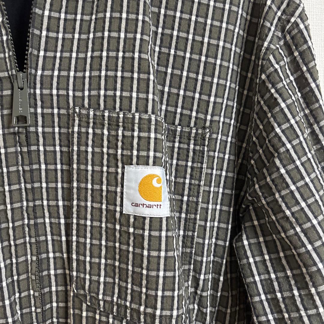 carhartt チェック柄 カバーオール Mサイズ