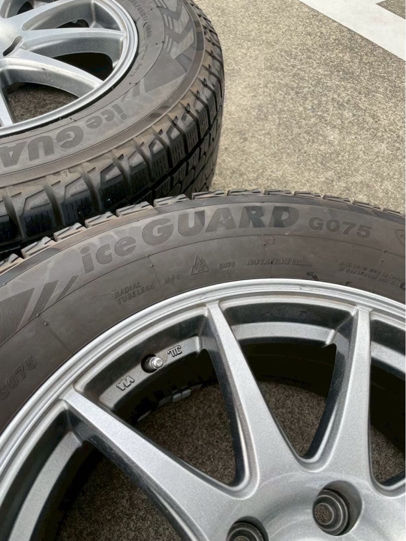 YOKOHAMA ice GUARD 17インチホイールセット