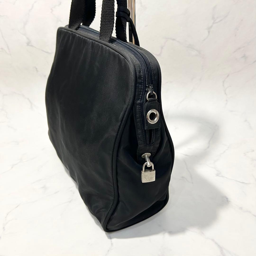 【美品】PRADA プラダ　トートバッグ　ブリーフケース　ビジネスバッグ　黒