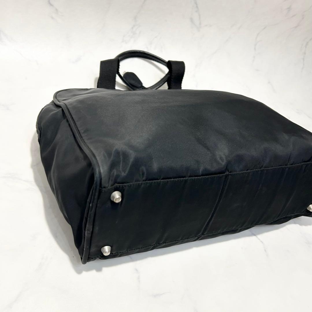 【美品】PRADA プラダ　トートバッグ　ブリーフケース　ビジネスバッグ　黒