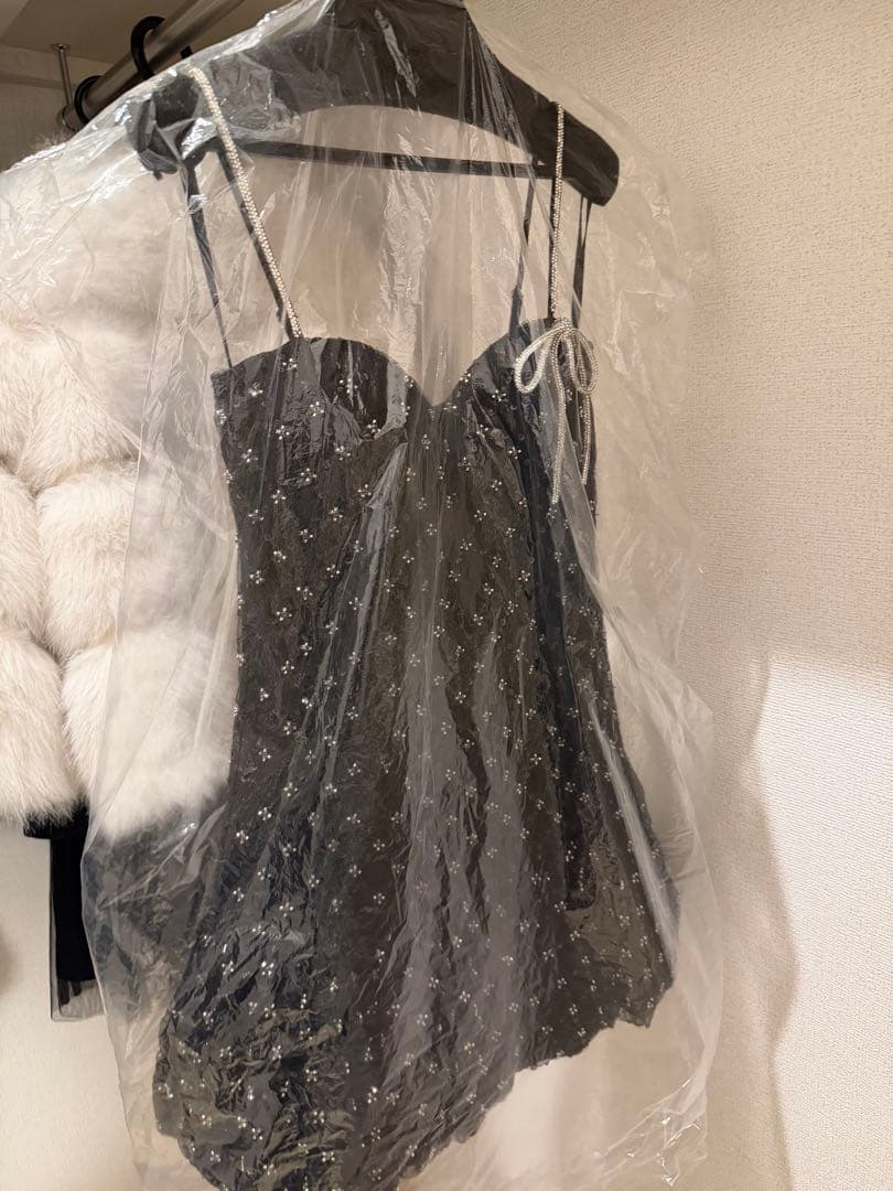 ROBE de FLEURS スリップドレス M